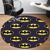 1pc Batman Office Round Area Rug, Under Office Chairs Bedroom Living Room Home Decor, Room Deco, Available in Various Sizes