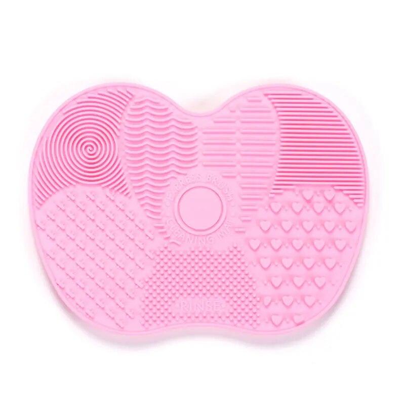 1Pc Silicone Brush Cleaner Cosmetic Make Up Washing Brush Gel Cleaning Mat Foundation Makeup Brush Cleaner Pad Scrubbe Board