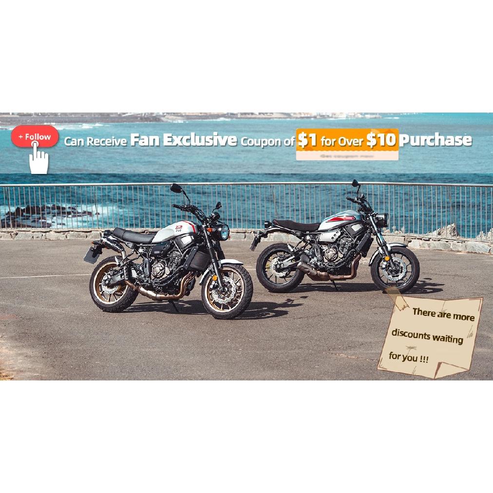 F750GS F850GS Motorcycle Exhaust Muffler Middle Link Pipe Connect Slip On Connector For BMW F750 F850 F 750 850 GS ADV 2020 2019