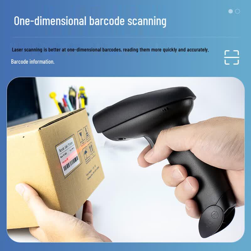 NTEUMM K2 Wired 1D Laser Barcode Scanner
