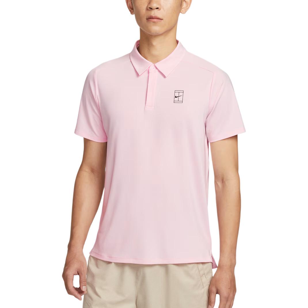Nike Court Dri-FIT Advantage Men s Tennis Polo  Canyon Rust/White  FZ6908-663 2XL