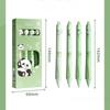 4 Pcs Erasable Pen Neutral Pen Cartoon Sleeve Button Pen Upright Posture Thermal Eraser High Aesthetic Value Press Protection