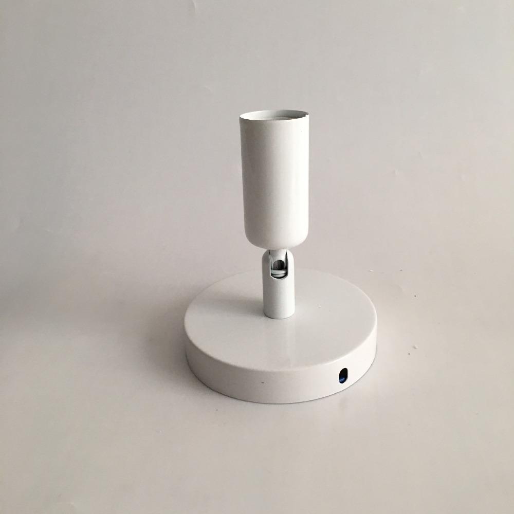 Vintage E27 Wall Lamp Base E27/E14 Metal Light Base Creative Bulb Holder For Bar Restaurant Home