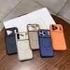 Magnetic Color-Block Phone Case for iPhone 17 Pro: Skin-Feel for 16 Pro, Matte for 15 Pro, Drop-Proof for 14 Pro
