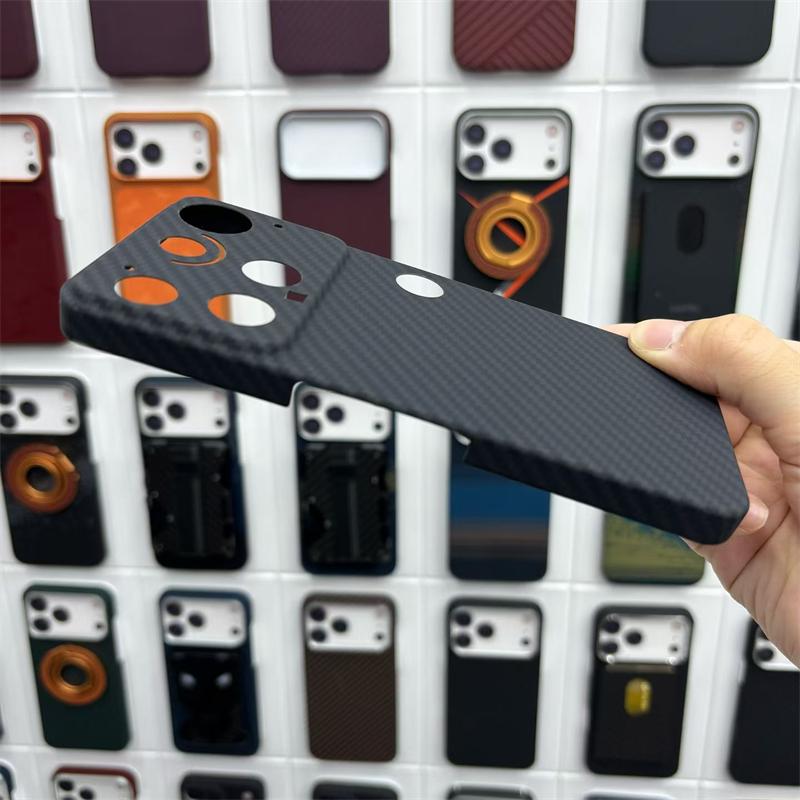 Funda para Nothing Phone 3 1500D Fibra de Aramida Kevlar Cubierta Ligera Disipación de Calor Protección Elevada de Cámara Carcasa de Negocios