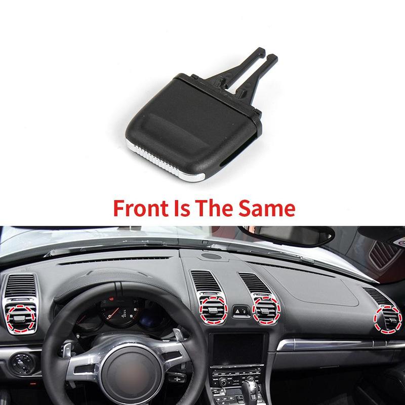 Car Front Air Conditioner A/C Air Vent Outlet Tab Clip Repair Kit For Porsche Boxster Car Styling Accessories