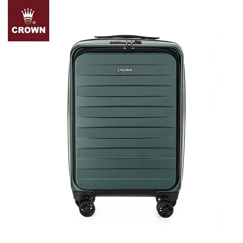 Crown C-F2016H Lightweight Business Carry-On Suitcase