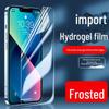 Hydrogel Anti-Peep Blue Light Protective Film for iPhone 11 Pro Max, XR, 12, 13, 14, 7, 8.