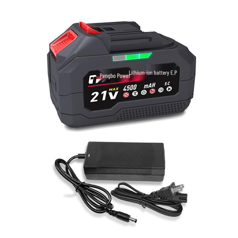 TURBOVOLT 21V Lithium Battery & Power Tool Accessories CN Plug (adapter Included)