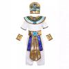 Costum Egiptean Faraon Cleopatra pentru Copii Halloween Cosplay Joc de Rol Ținută de Scenă Rochie