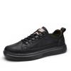 Pánské ploché boty Jaro/Léto Nové Pánské ležérní sportovní boty Nízký střih Silná podrážka Šněrování Velikost 39-44