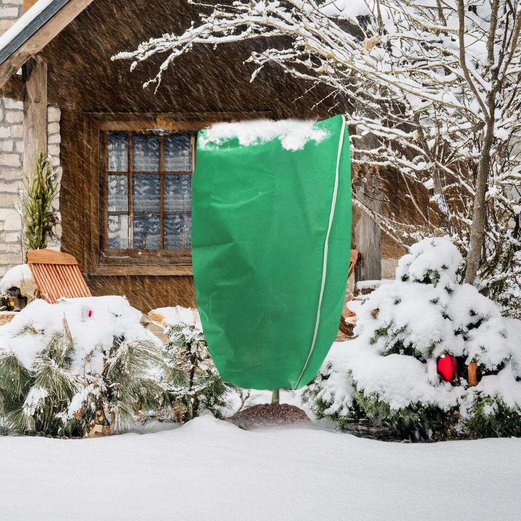 Plant Covers Garden Plant Protection Cover For Winter Protector With Zipper Drawstring For Vegetable Outdoor Freeze Frost