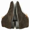 England Shipton & Heneage Size 7.5 26.0 Dainite Sole High-Quality Suede Leather Chukka Boots Dark Brown(USED)