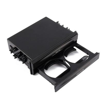 Carro Universal Din Duplo/Simples Kit Bolso Rádio Porta Copos + Caixa de Armazenamento Camada Dupla