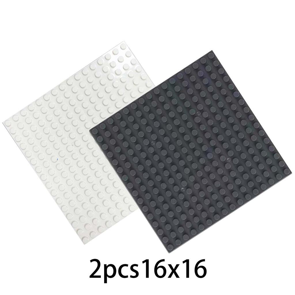 2pcs16x16 Block Base Plate Compatible with Mainstream Brands Play CHILDREN'S Creativity Toy Base Accessories