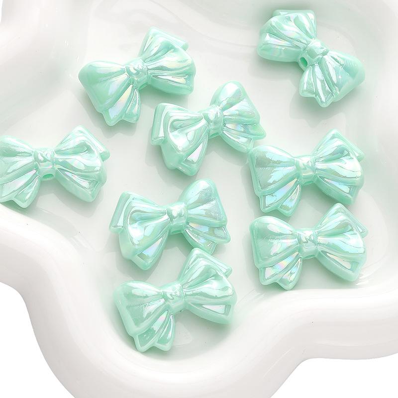 Acrylic AB Color Star Love Bow Bead Diy Handmade Beaded Bracelet Mobile Phone Chain Material