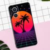Synthwave Retro 80s Neon Case For OPPO Reno 13F 12F 11F 8T 7 8 10 11 12 13 Pro OPPO Find X8 X6 Pro X3 X5 Lite Cover