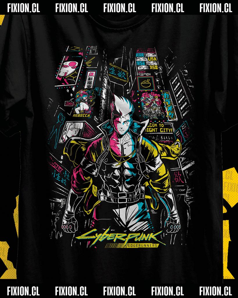 Cyber Anime T Shirt Manga Gift For Anime Lover All Size Cotton