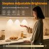 LED Ultratynne Under Skap Lys Bevegelsessensor Nattlys Trådløs 3Farger Dimbar For Kjøkkenskap Soverom Garderobe Lys