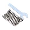 5PCS Chainsaw Sharpener Grinding Stones Drill Bit High Hardness Chainsaw Sharpening Tool for Small