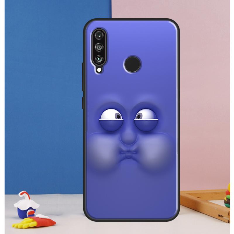 3D funny face Cute Case For Huawei Nova Y70 Y60 Y90 Y61 Y91 Y72 Y73 12s 12i 11i 8i 9 10 SE P30 P40 Lite P60 Pro