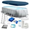 Piscina de Jardim Estrutural 610X305Cm 6Em1 Intex 26798