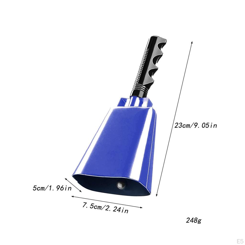 9 Inch Cowbell for Parties and Farm Use