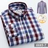 2026 Nuova Moda Uomo a Quadri 100% Cotone Primavera Autunno Tasca Manica Lunga Vestibilità Slim Camicia da Uomo con Bottoni
