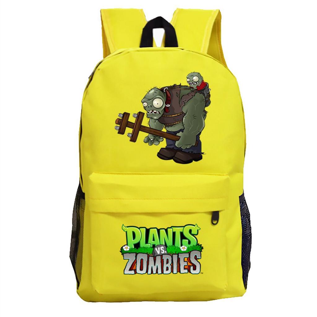 Game Merchandise Plants Vs. Zombies School Bag Casual Simple Backpack