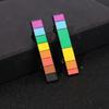 Rainbow LGBT Pride Badge Pin Gay Lesbian Brooch Colorful Equality Symbol Accessory LGBTQ Jewelry