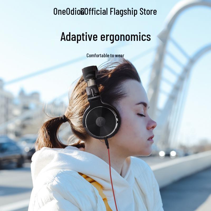 OneOdio Pro10 DJ Headphones: Hi-Fi Sound, Head-Mounted, Perfect for Music Monitoring, Electric Piano, and Sound Card Use.