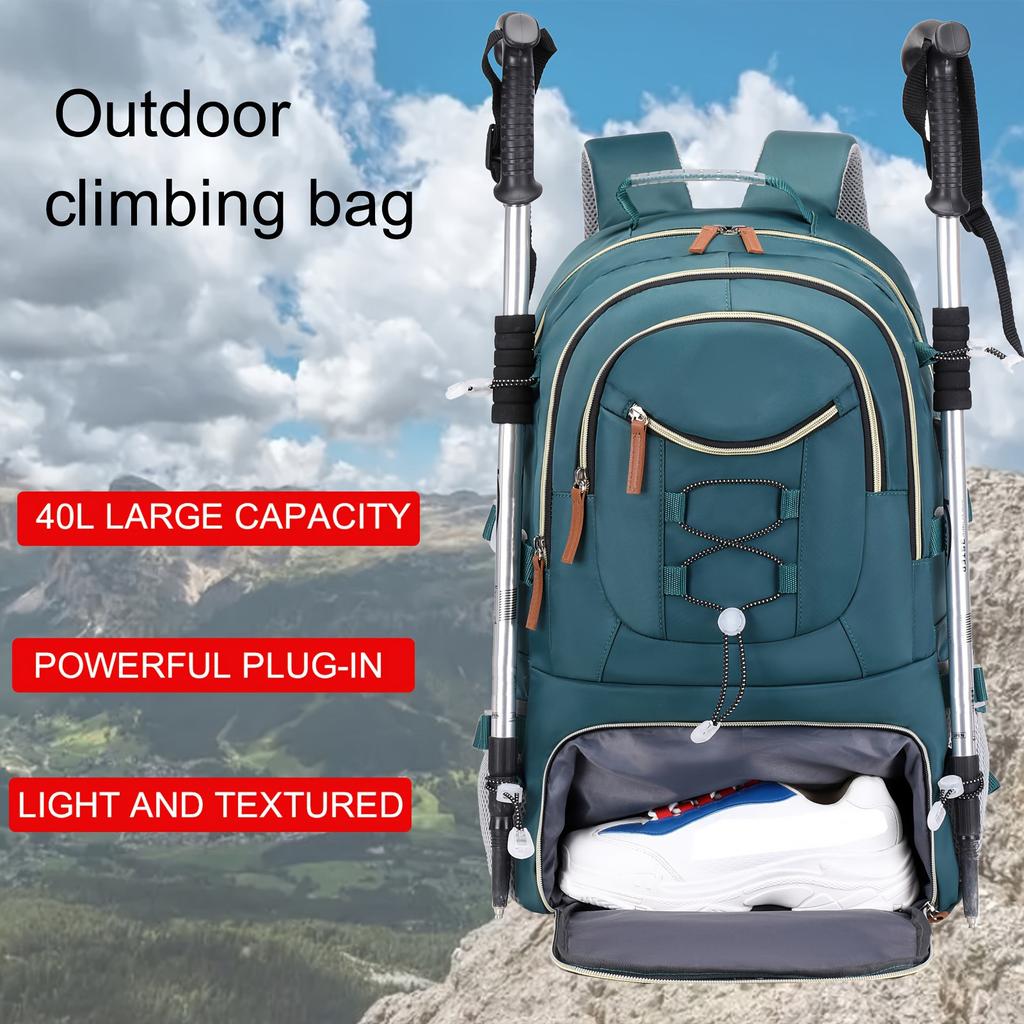 Vodotěsný úložný batoh pro outdoorové sporty, horolezectví a cyklistiku s velkou kapacitou 35 l