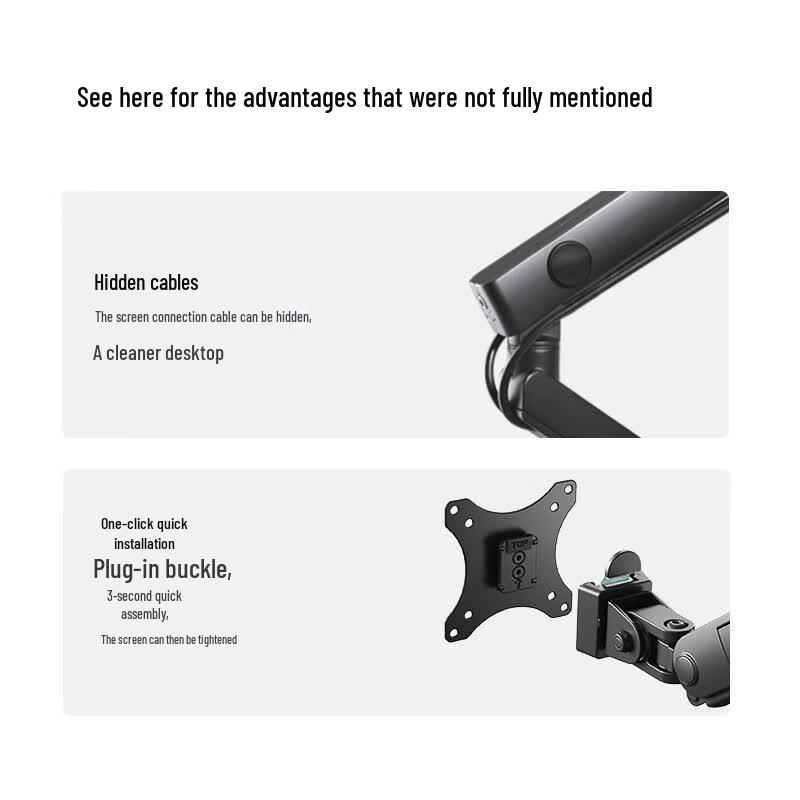 Brateck E500 Series Mechanical Monitor Arm