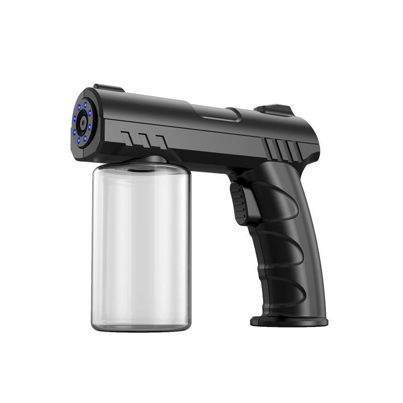 Bærbar oppladbar desinfeksjonssprøytepistol med Blue Light Atomizer