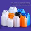 5L HDPE Translucent Plastic Square Bucket