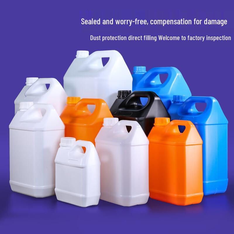 5L HDPE Translucent Plastic Square Bucket