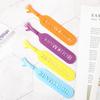 4Pcs Book Marker Anti-scratch Hollow Out Design Handcraft Labeling Smooth Surface Finger