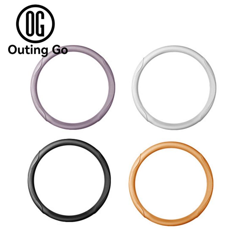 Chery iCAR V27 Steering Wheel Cover, All-Season Anti-Slip Protector, Car Interior Modification Accessory.