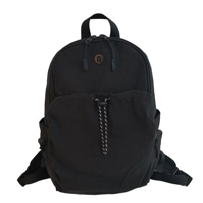 ROSE NOIRE Small Fits 8 Large A4 Nylon for Travel Women's Backpack, 15.6-inch Laptops, Pockets, 370g, Lightweight, Stylish, Capacity, Waterproof,