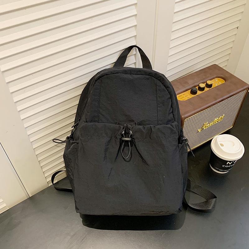 Outdoor new backpack trendy Korean version niche folds casual foreign style waterproof large capacity college student lightweight backpack