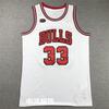Chicago Bulls 33 Scottie Pippen Finals Edition Red Basketball Jersey Unisex Adult Cotton Sport Wear