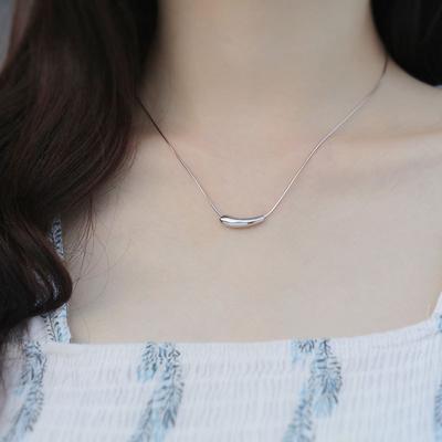 Acacia Bean Bean Necklace Clavicle Chain Simple Temperament Loli Coldness Style Necklace Women