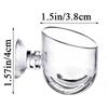 Acrylic Aquatic Plant Cups Aquarium Fish Tank Glass Plant Pot With Suction Holder Feeding Container Stand For Aquarium Lanscape