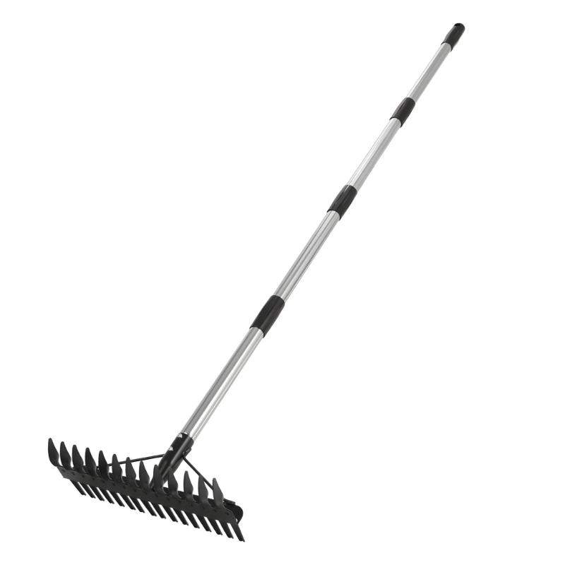 Heavy Duty Garden Implement Constructed Of Stainless Steel For Yard Maintenance And Weeding