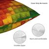 Building Block Style Rainbow Colours Pillow Case Soft Pillow Cover For Living Room Bed Chair Vintage Pillowcases