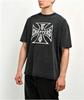 Gewaschenes Übergroßes West Coast Choppers Shadow Grafik T-Shirt Damen Herren Freizeit Locker Baumwolle Retro Streetwear Kurzarm Damen Herren Kleidung