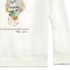 Polo Ralph Lauren Teddy Bear Graphic Crewneck Sweatshirt Kids Sweatshirt White 323971483-001