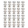 20PCS 9 x 8mm DIY Copper Rivets Round Head Nipple Nail Bag Shoes Accessories for LeatherSilver 9 x 8mm