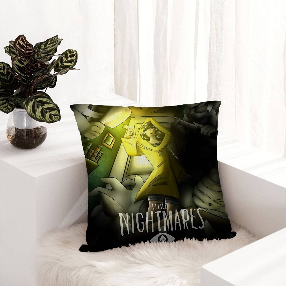 Game L-Little Nightmares Cushion Cover Pillow Cover Decor Pillowcase Printed Cushion Case For Couch