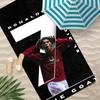 C-Cristiano Ronaldo Towel Polyester Beach Towel Quick Dry Sand Free Bath Towel For Summer Pool Travel Vacation